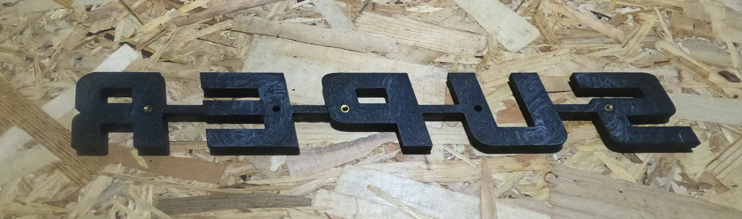 LETRERO SUPER SCANIA PARA CALANDRA PARRILA